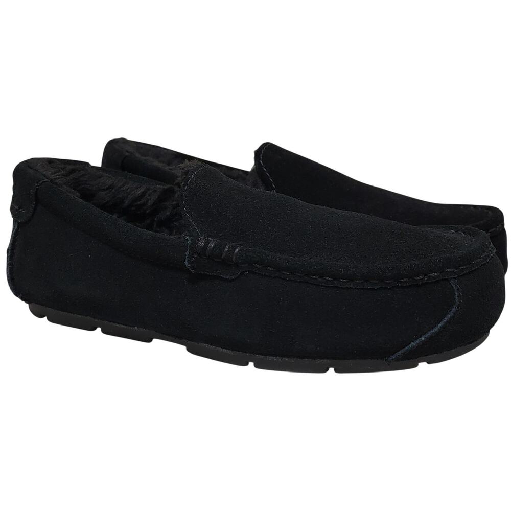 Koolaburra by UGG Men Tipton Slip On Loafer Slippers Size US 8 Black Suede